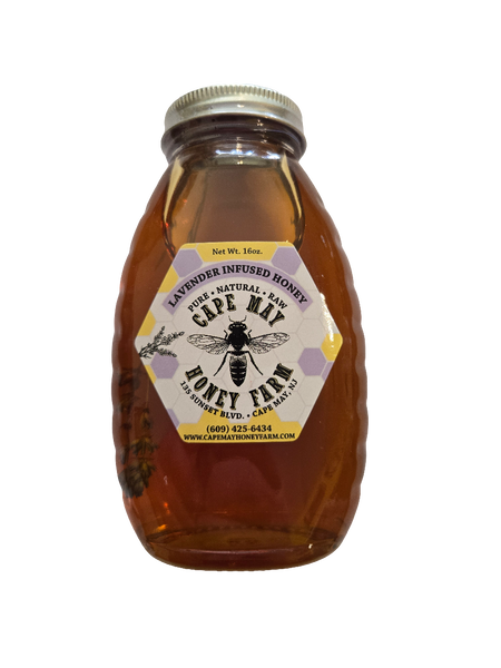 Lavender Infused New Jersey Clover  Honey 16oz