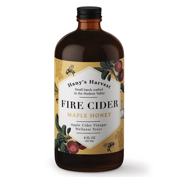 Hany’s Harvest Maple Honey Fire Cider 8oz.