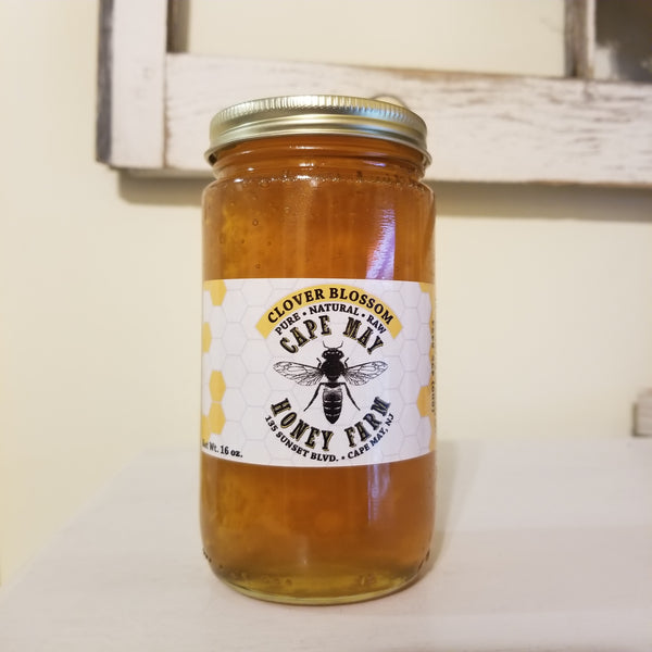Clover Blossom Chunk Honey 16oz