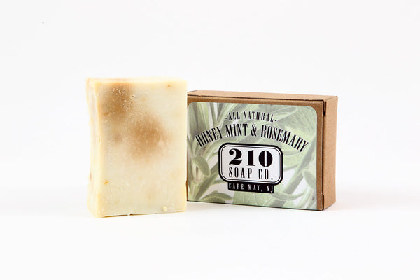 210 Soap Co. Honeyed Mint and Rosemary Soap 4.5oz