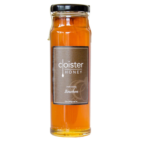 Cloister Bourbon Infused Honey 12oz